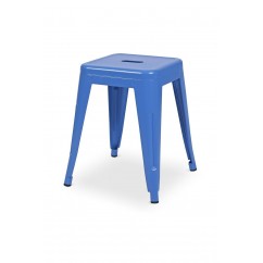 Krzesło kawiarniane PARIS inspirowane TOLIX taboret niebieski
