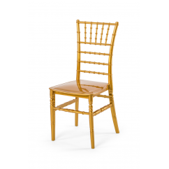 Krzesło ślubne CHIAVARI TIFFANY srebrne