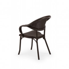 Krzesło MARCO brązowy - ogródki piwne