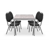 Zestaw mebli konferencyjnych - stół HUGO, krzesło HERMAN