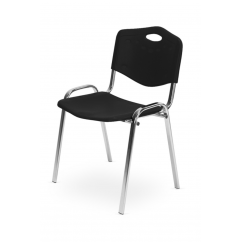 Krzesło konferencyjne ISO PLAST CR BLACK