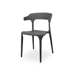 Krzesło kawiarniane SIESTA szare