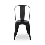 Krzesło kawiarniane PARIS inspirowane TOLIX czarny