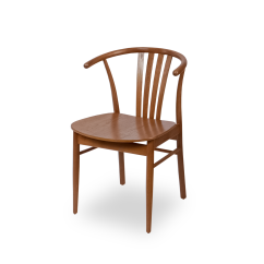 Krzesło Drewniane Restauracyjne SCANDI dąb miodowy
